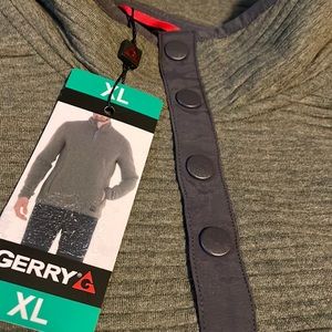 MENS Gerry Brand Pull over with 1/4 snap front